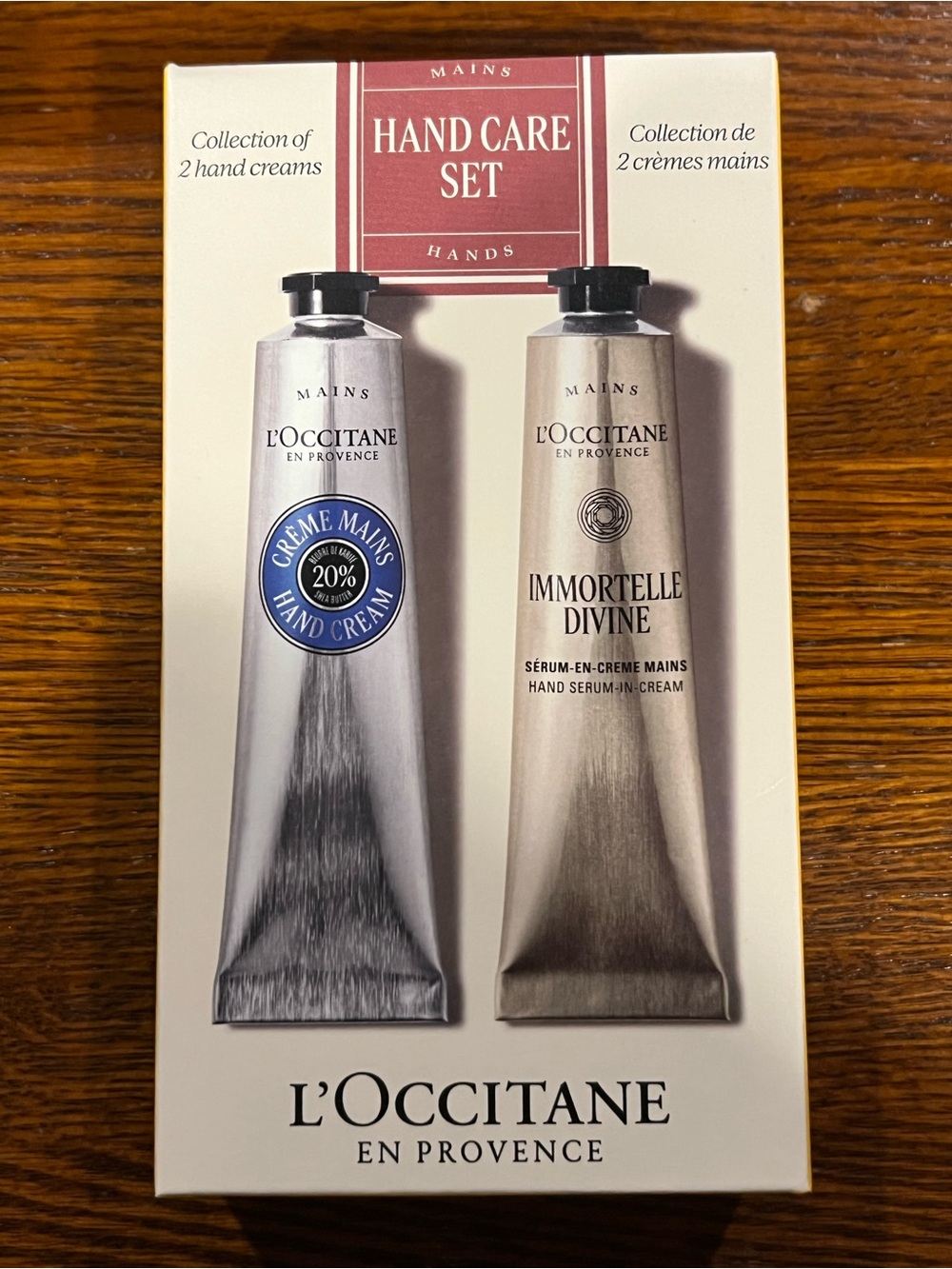 L'OCCITANE Hand Care Set with Shea Butter and Hand Serum - NWT